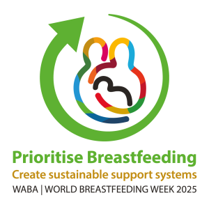 2025 world breastfeeding week logo