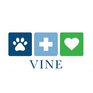 Vine Vet Hospital paw cross heart images