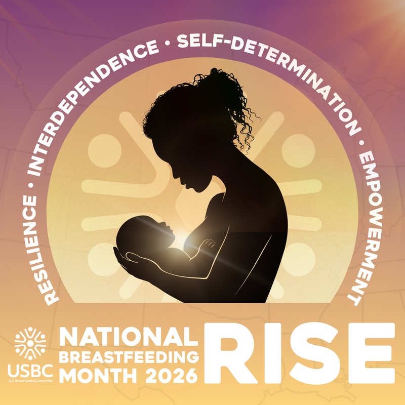 National Breastfeeding Month 2026 logo