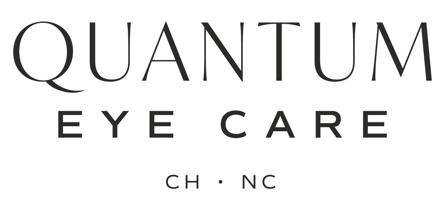Text: Quantum Eye Care CH-NC